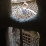Casa Signorile Ottomana in Fango e Legno, Decorazioni Geometriche, Al Qasr, Mut, Bahariya, Deserto, Sahara, Egitto